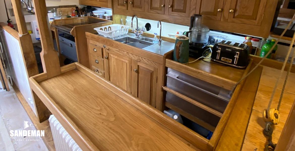 Galley view forward