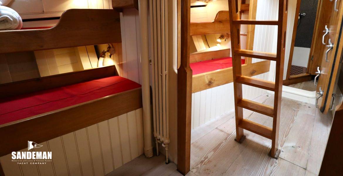 Forward accommodation view forward