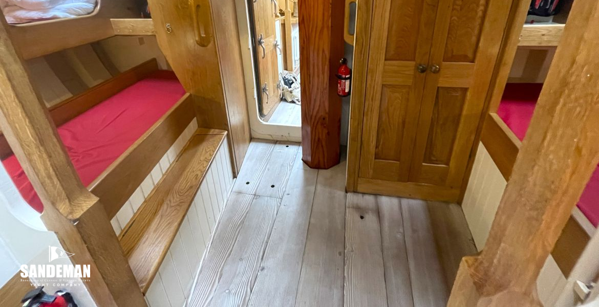 Forward accommodation view aft