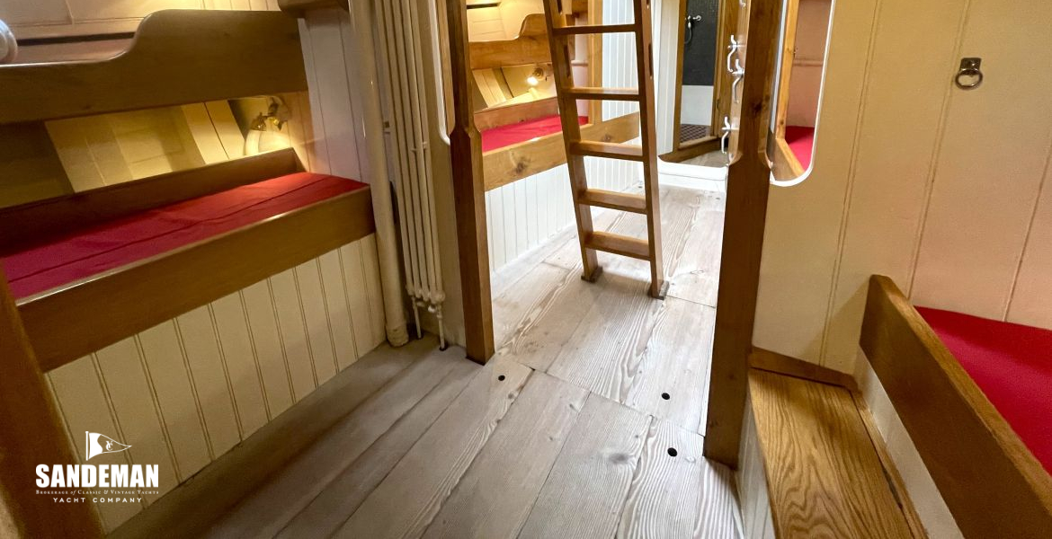 Forward accommodation view forward