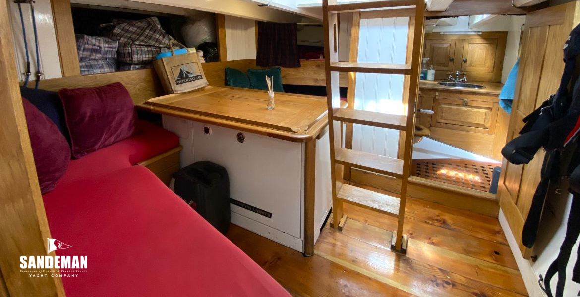 Aft crew cabin view to port aft