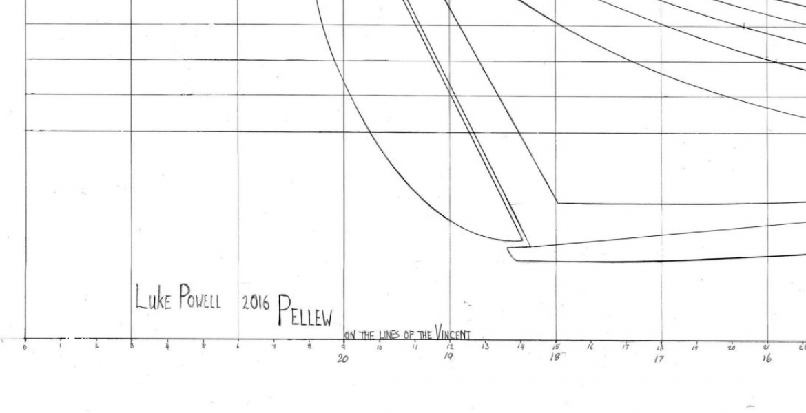 From the lines plan