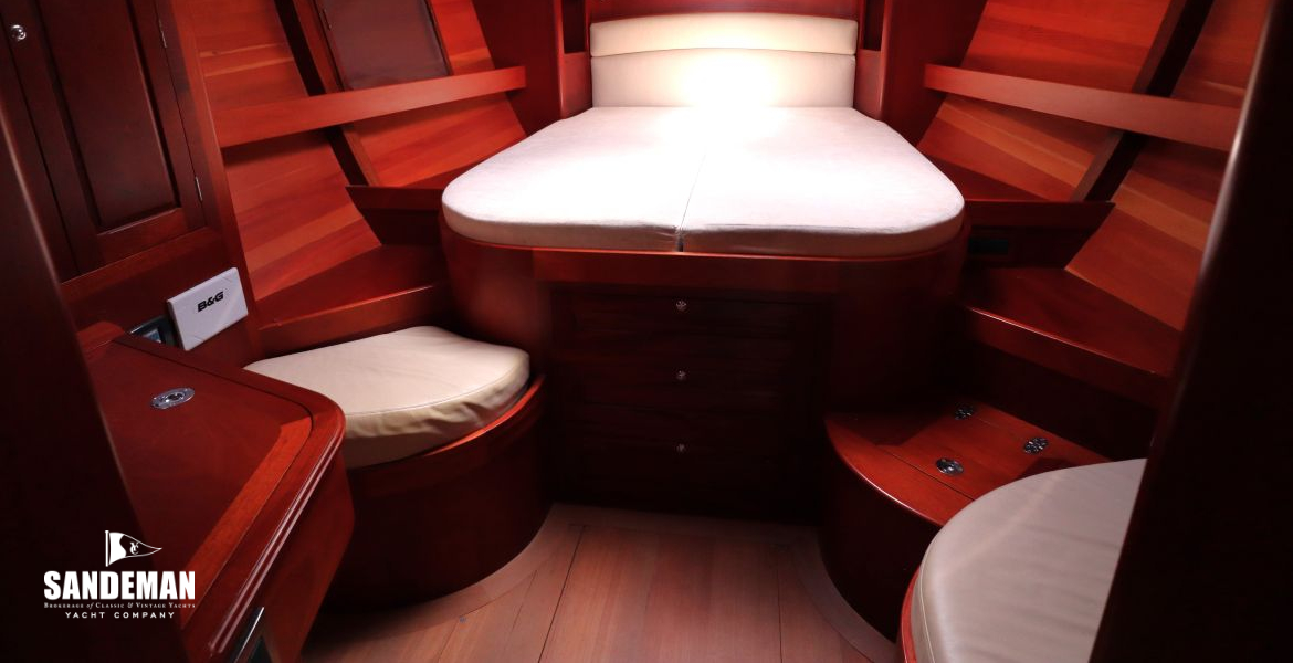 Owner cabin view forward