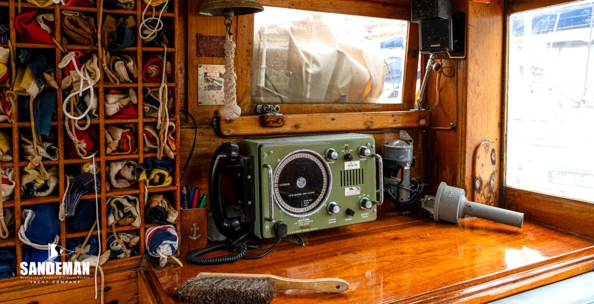 Wheelhouse view aft to port