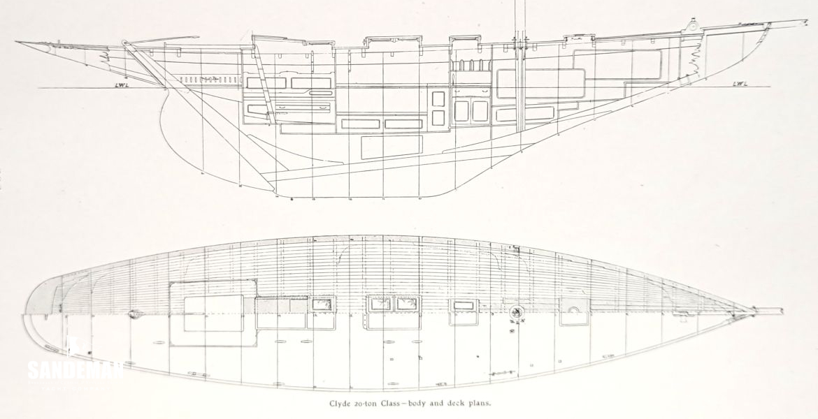 Original class general arrangement and deck plan