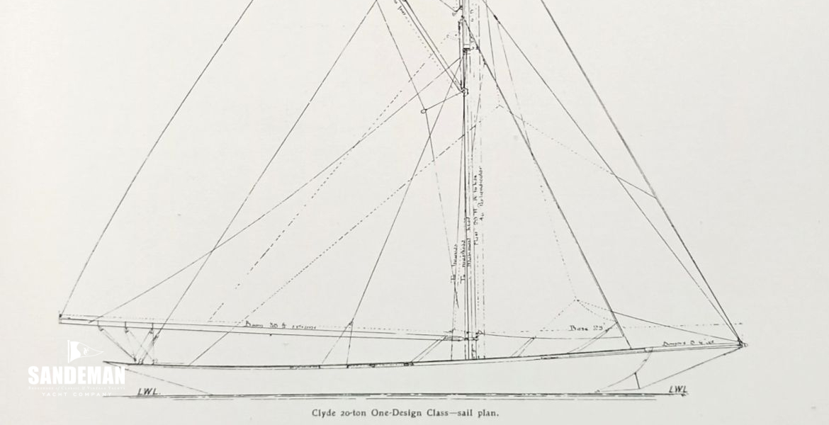 Original class sail plan