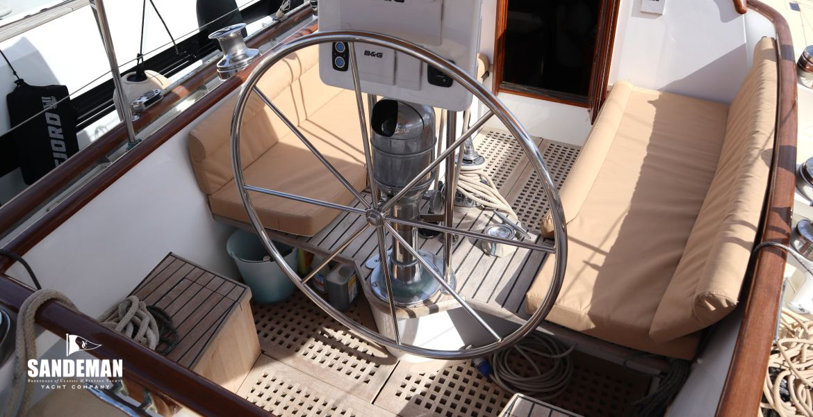 Cockpit view forward to port