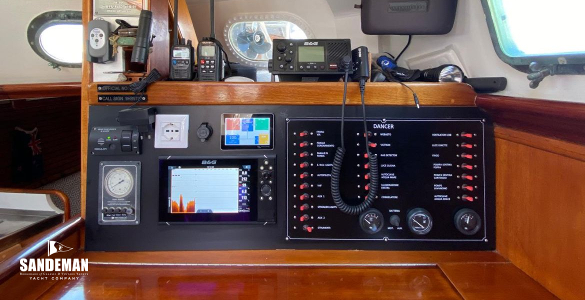 Nav station view forward