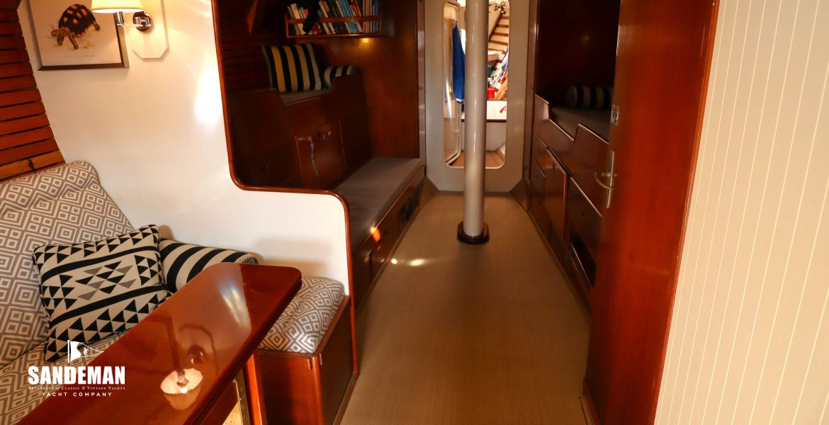View forward from saloon