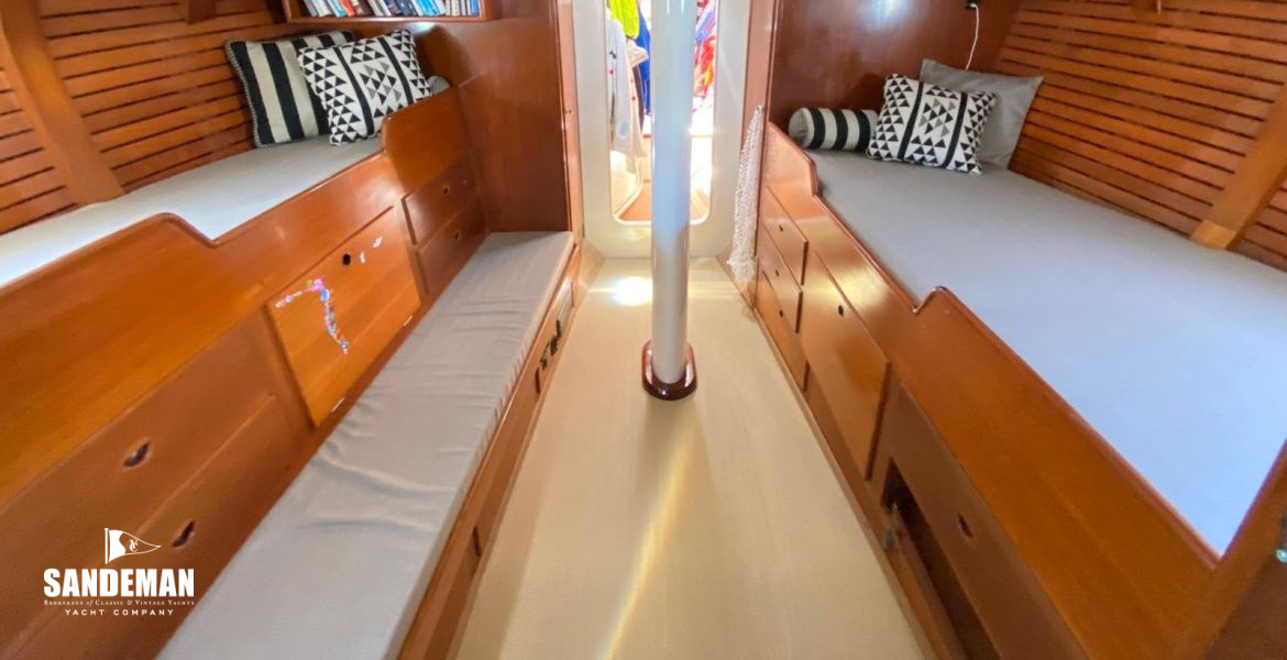 Forward accommodation view forward