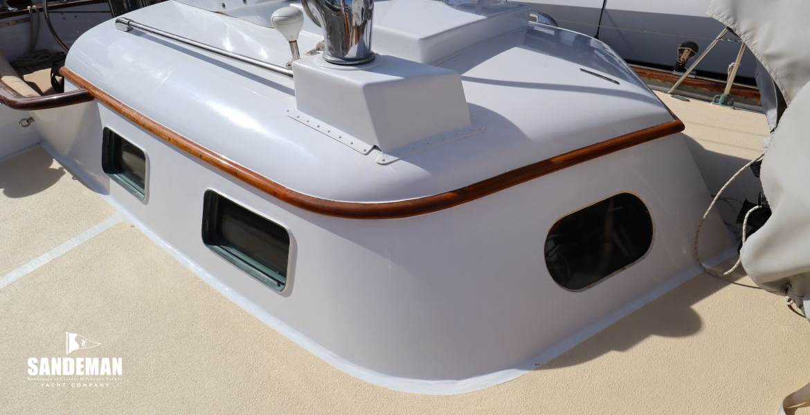 Pilot house view aft to port