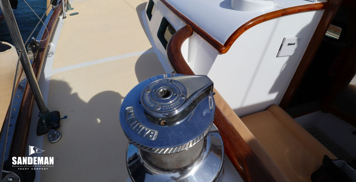 Port side deck view forward