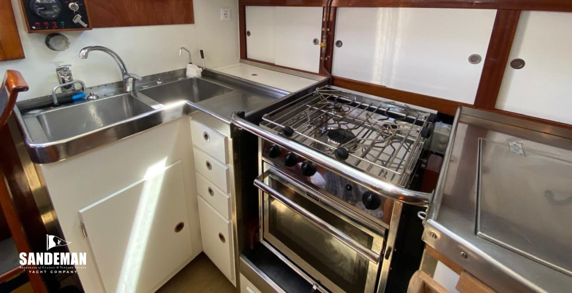 Galley view aft to port