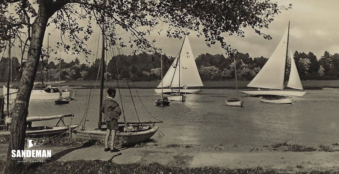 West Solents on the Lymington River 1930s