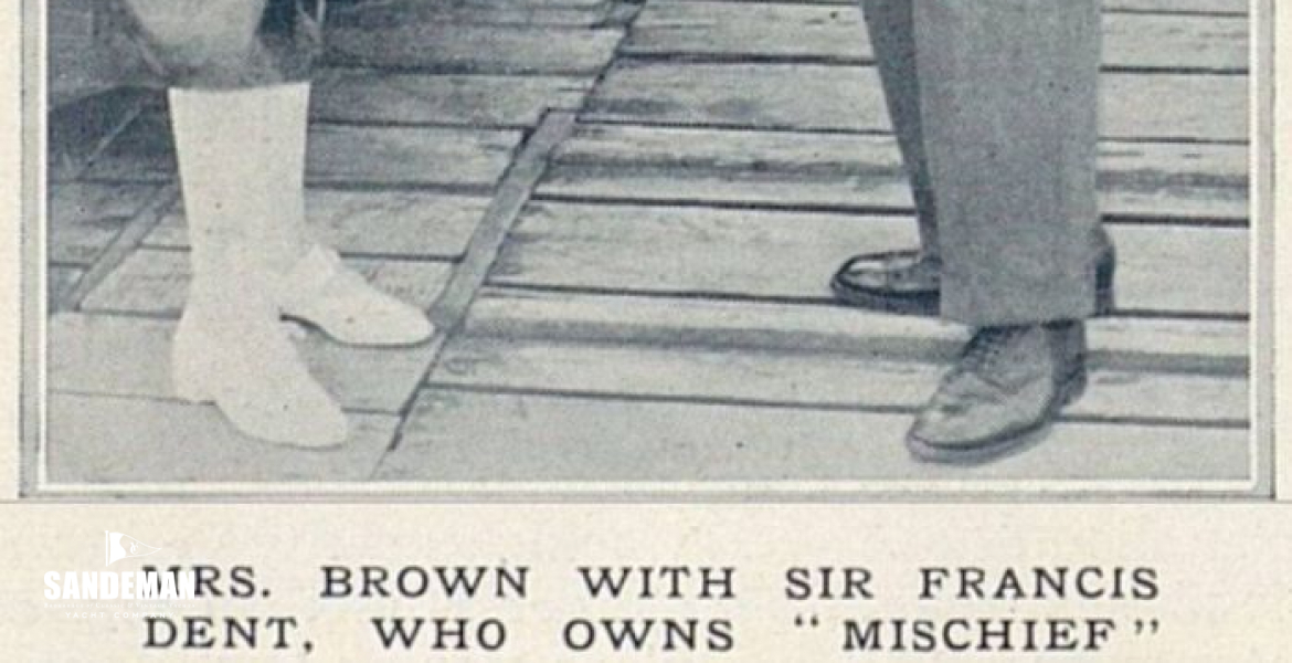 Dent at (not yet Royal) Lymington YC, 1931