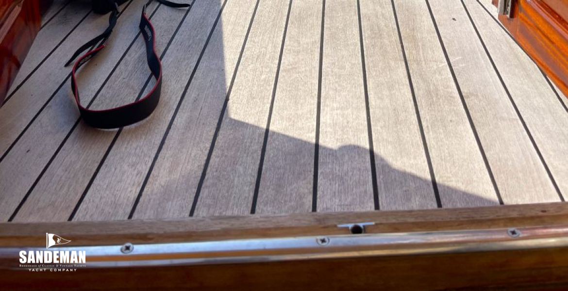View aft from companionway