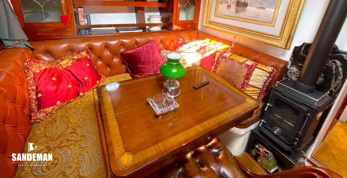 Saloon view forward to port