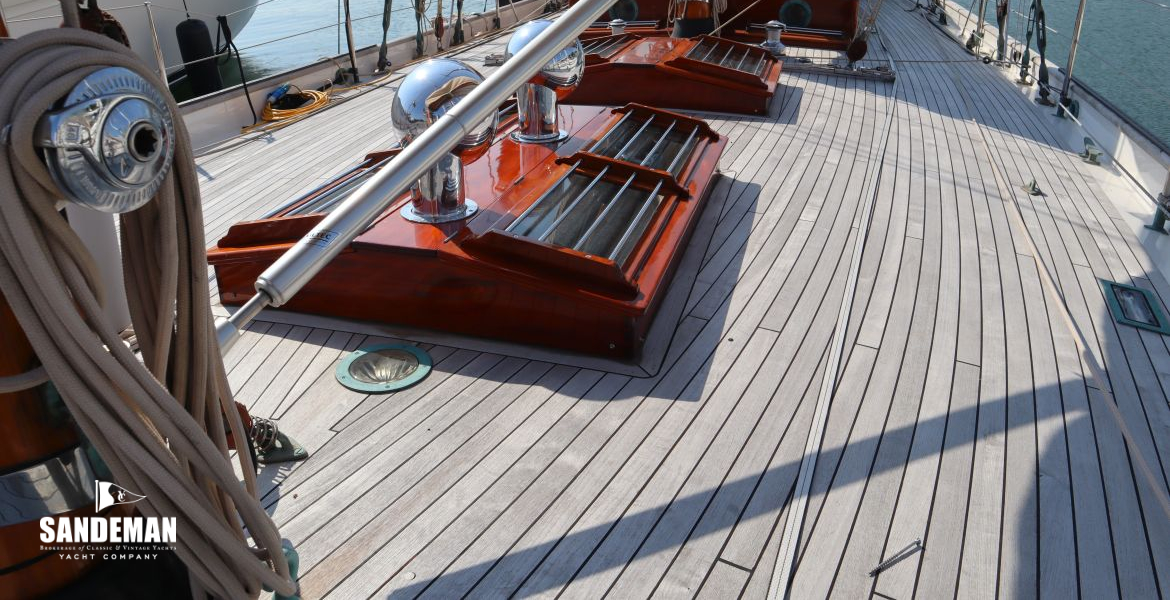 View aft from foremast