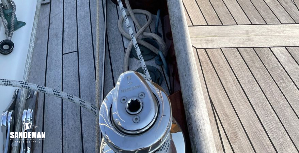 Port side deck view forward