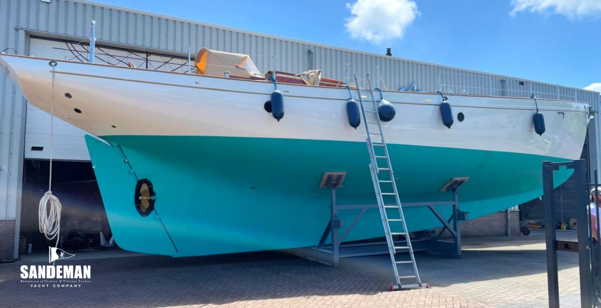 Hauled out aft
