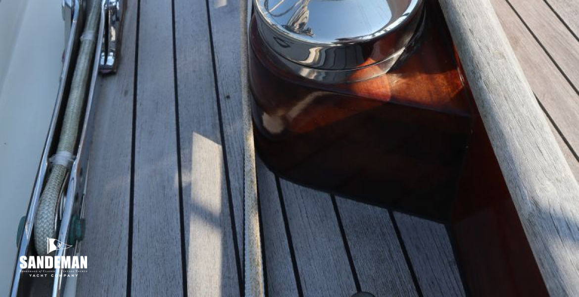 Port side deck view forward