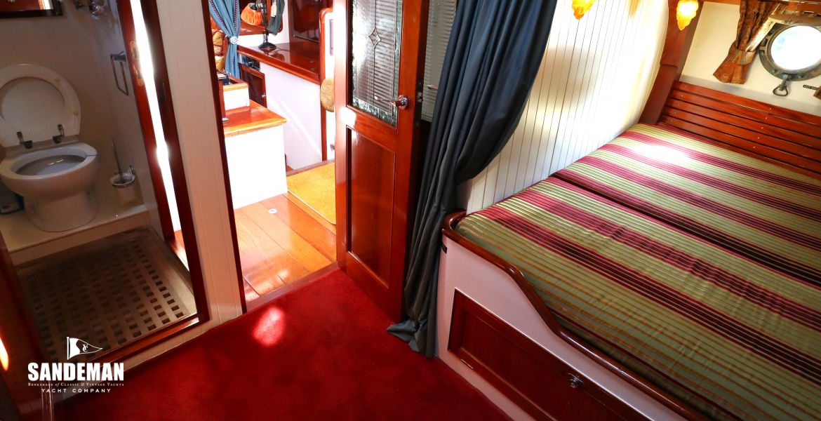 Owner cabin view forward to starboard