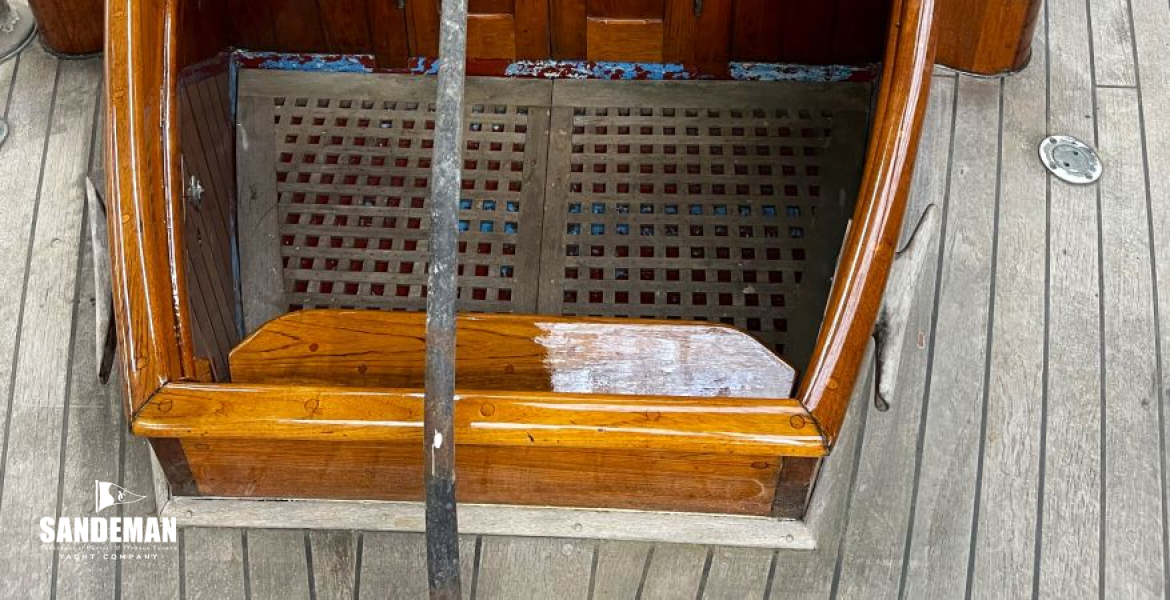 Aft deck view forward
