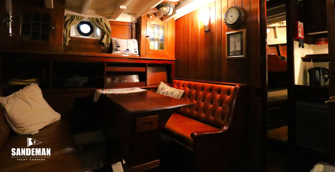 Saloon view forward to port
