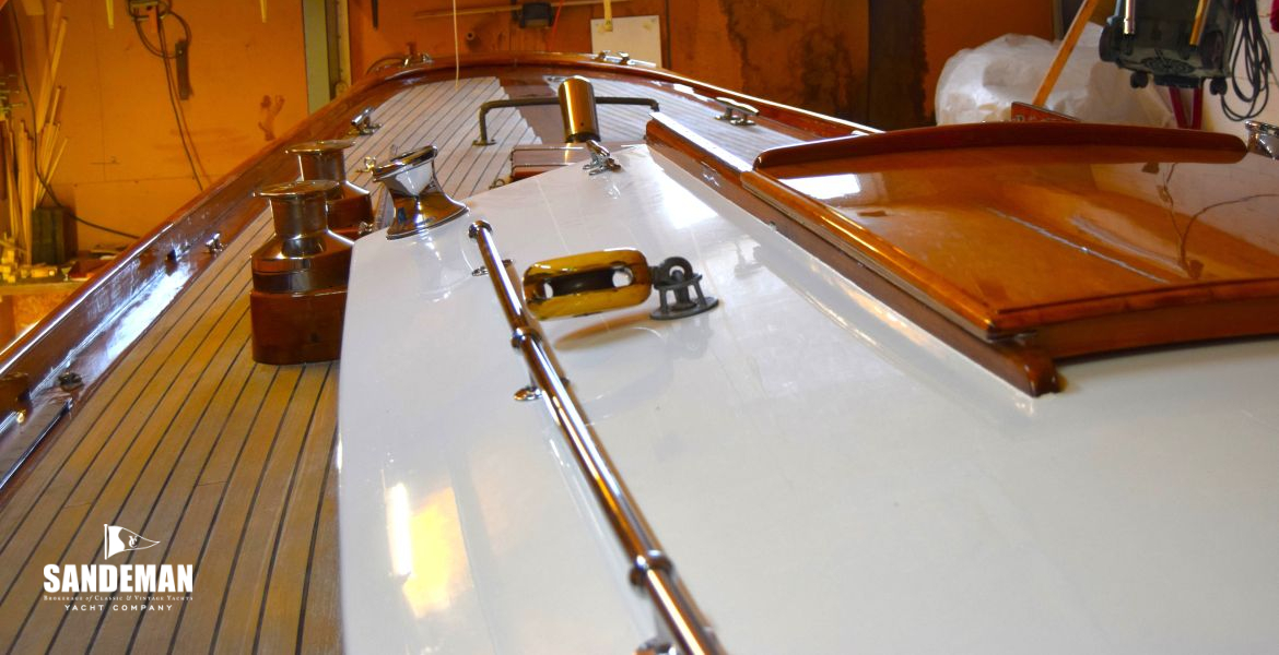 Coachroof view aft