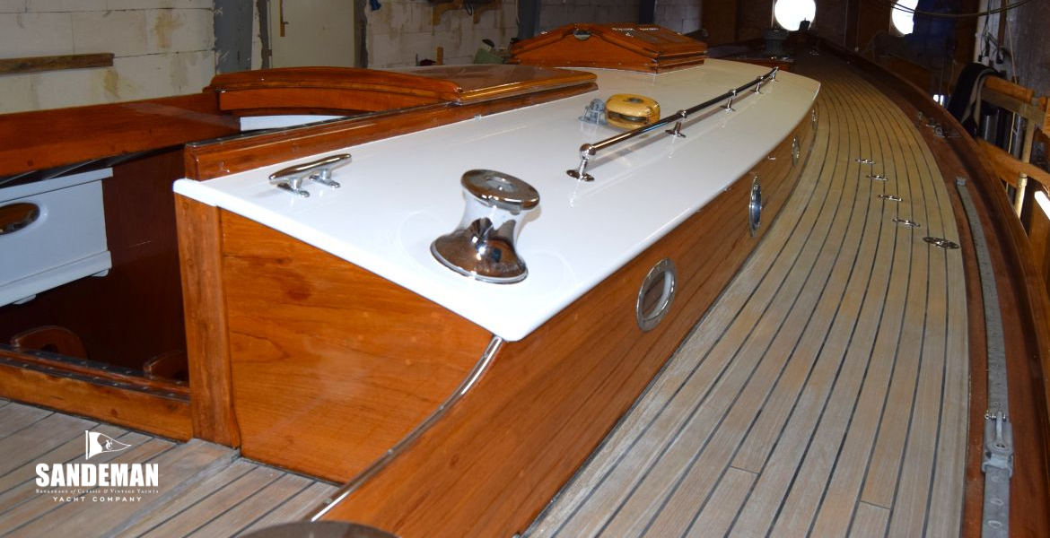 Starboard side view forward