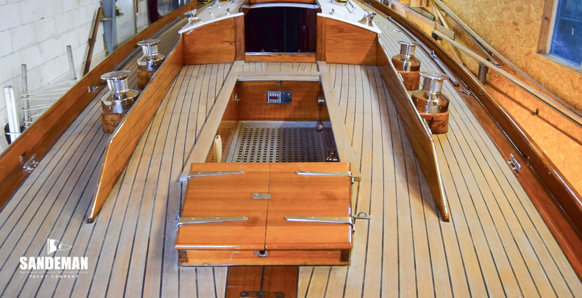 View forward from aft deck