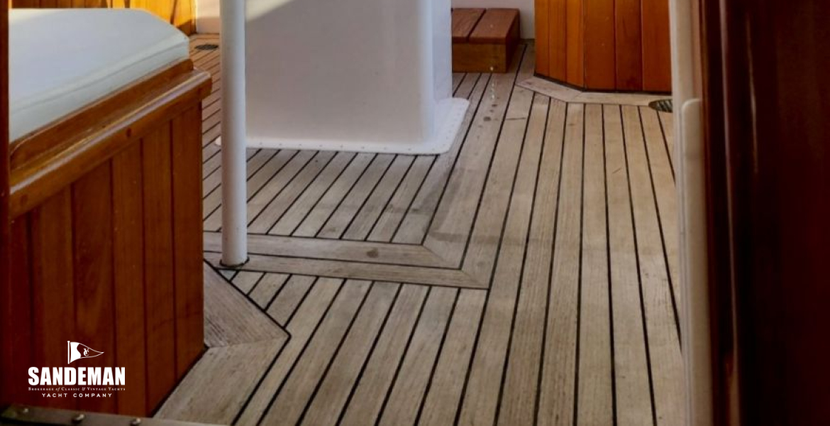 Cockpit from forward companionway