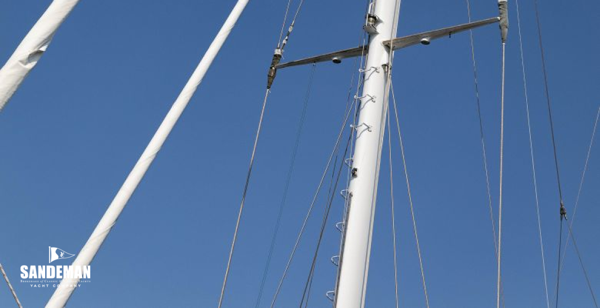 Main mast view aft