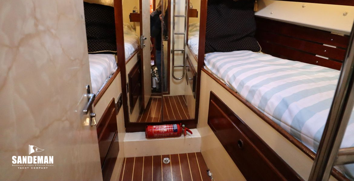 Forward crew/ guest cabin view forward