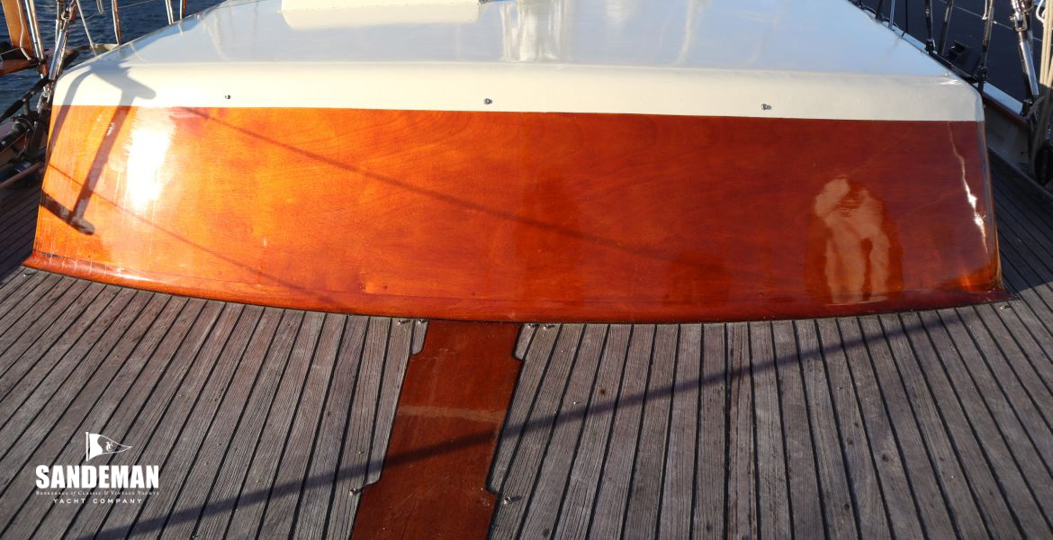 Aft cabin trunk view forward