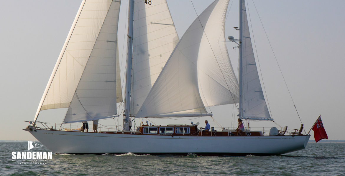 Five sail reaching [Photo: Ben Wood/ Island Images]