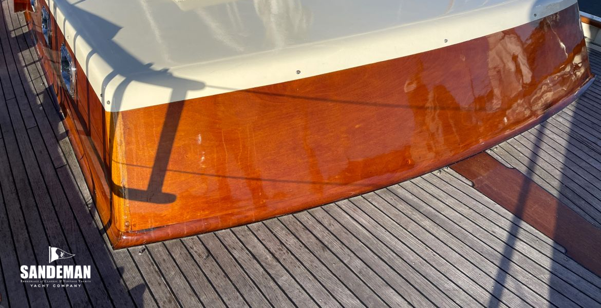 Aft cabin trunk view forward