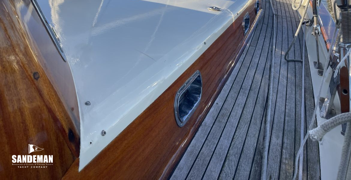 View forward from starboard side deck