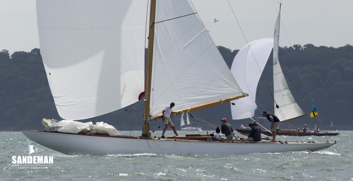 HELEN - Glen-Coats/Alfred Mylne & Co. International 8-Metre 1936/2015 [Photo: Emily Harris]