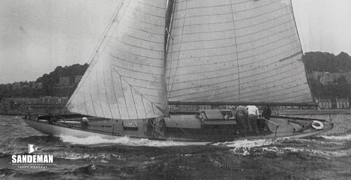 Clyde 1950s, owner Jimmy Peters [Clyde Cruising Club]