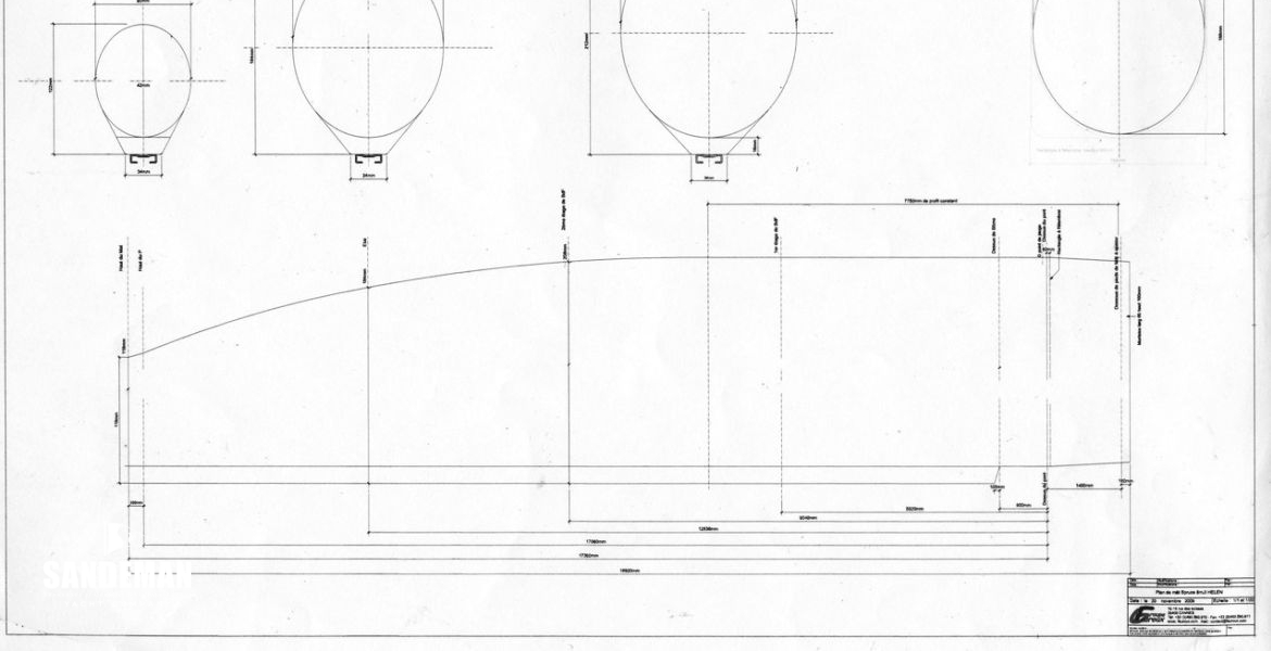 Groupe Faroux mast sections c.2006