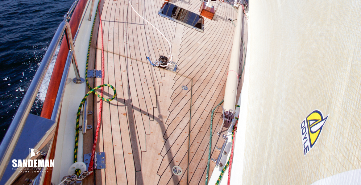 Foredeck view aft [Alison Langley]