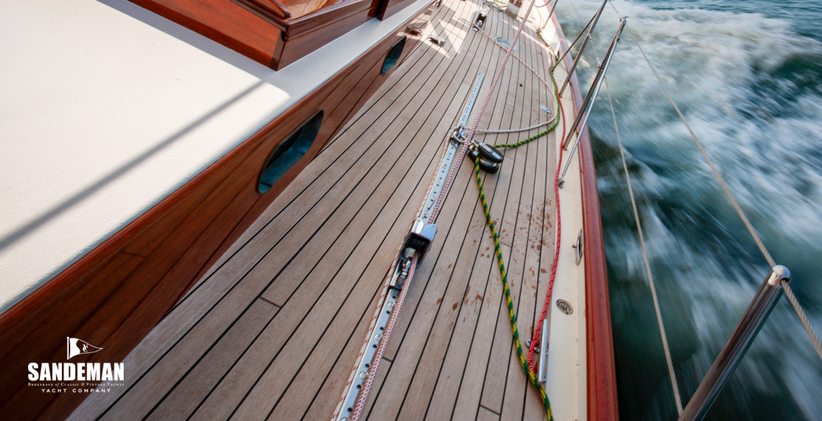 Side deck view forward [Alison Langley]