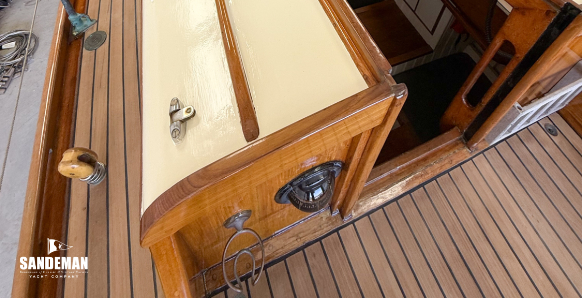 Companionway view forward