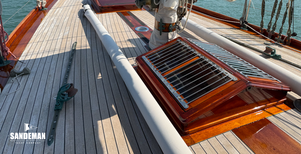 Forward skylight view forward