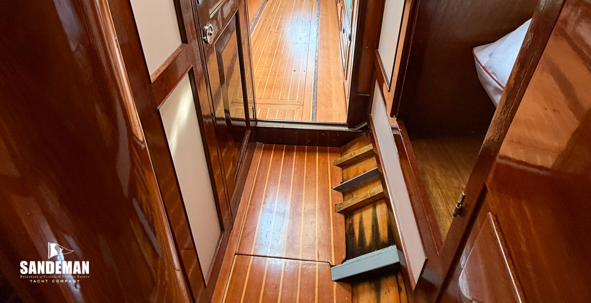 Forward passage view aft