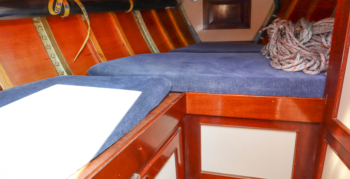 Fo'c'sle cabin view forward