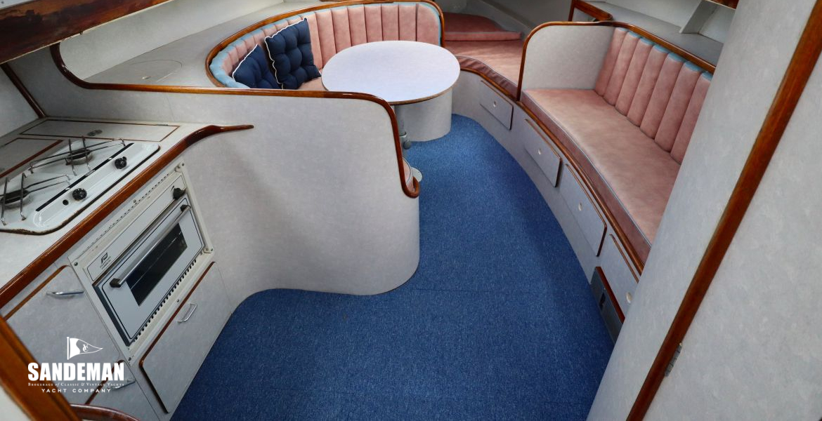 Forward accommodation view forward