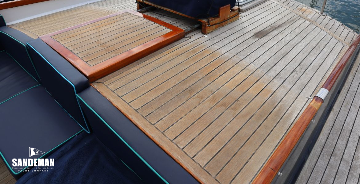 Aft cabin trunk view aft