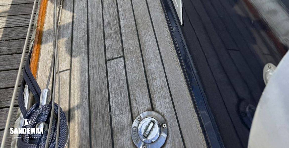 Port side deck view forward